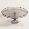 Plato Posa Torta ALTO Vidrio Ares 32x15