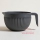 Bowl Melamina Gris con Agarradera - 3.5 Lt