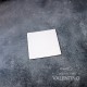 Base Cuadrada Carton Alprin Blanco 12x12