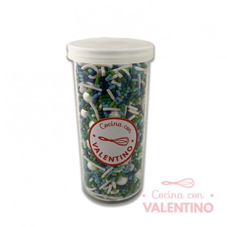Sprinkles Valentino Blue and Green - 100 Grs