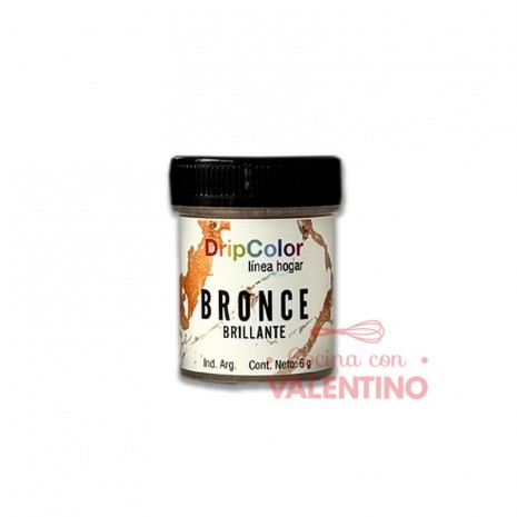 Colorante Polvo DripColor Brillante Bronce - 6 Grs