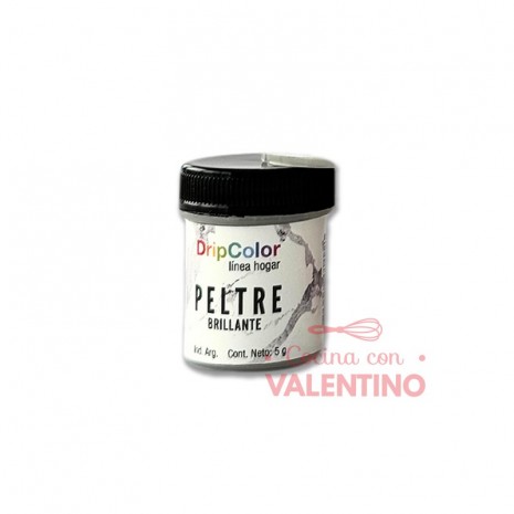 Colorante Polvo DripColor Brillante Peltre - 5 Grs