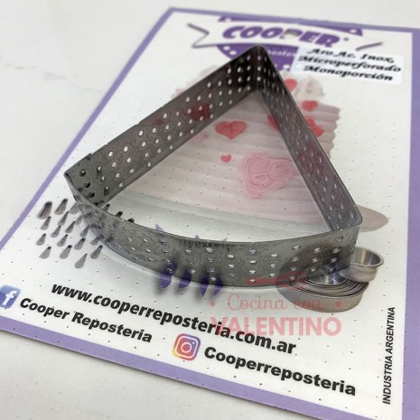 Cintura Cooper Perforada Monoporcion Triangular - 1 un