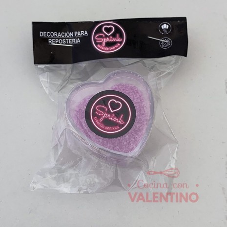 Brillo/Glitter Sprink de Azucar Lila