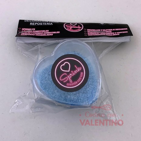 Brillo/Glitter Sprink de Azucar Celeste