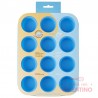 Molde Silicona Wilton Muffin Easy Flex - 12 Un