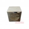 Estuche Carita Sonriente Plateada 8x8x8