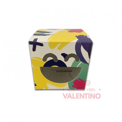 Estuche Carita Sonriente Diseño 8x8x8