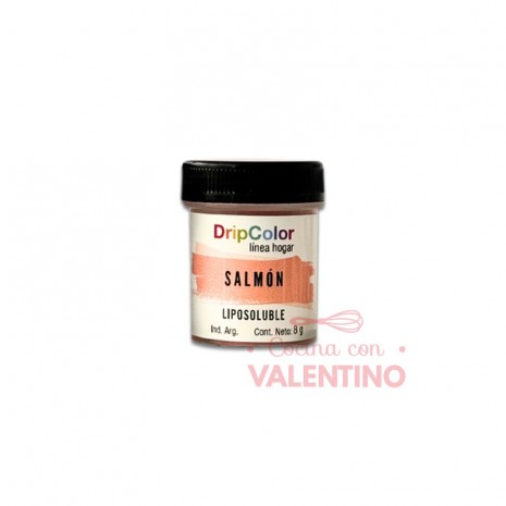 Colorante Polvo DripColor Salmon - 8 Grs