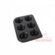 Molde Muffin Dsaza - 26x19 - 6 Un