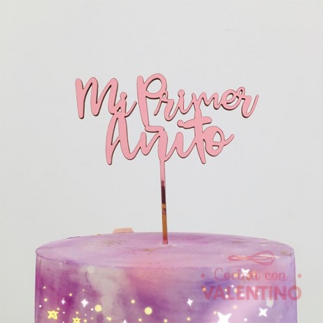 Cake Topper Plaqui Mi Primer Añito