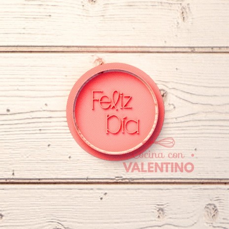 Cortante + Sello DeliPrint Feliz Dia S
