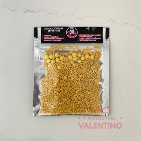 Sprinkles Color Amarillo Sprink - 50 Grs