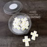Adorno de Azucar Cruces Blancas - 8u