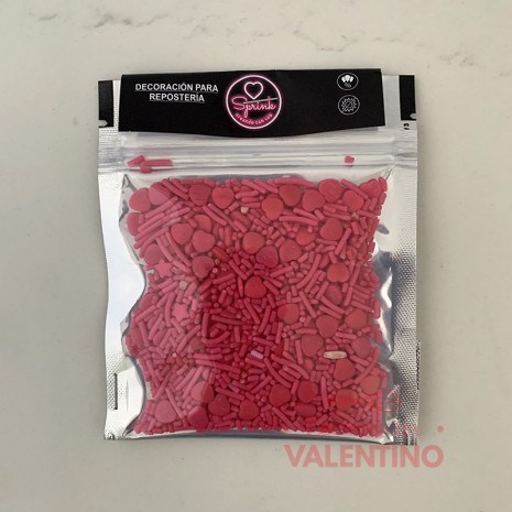Sprinkles Color Fucsia Sprink - 50 Grs
