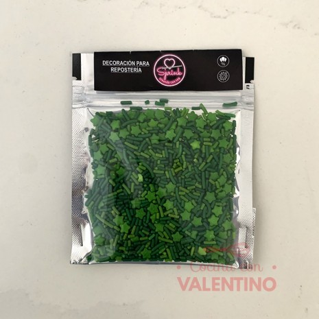 Sprinkles Color Verde Sprink - 50 Grs
