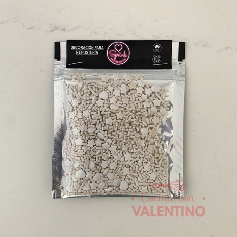 Sprinkles Color Blanco Sprink - 50 Grs