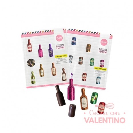 Set Placas Parpen Botellas y Latitas