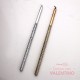 Vela Larga Metalizada Party Store - 17 Cm - 1 Un