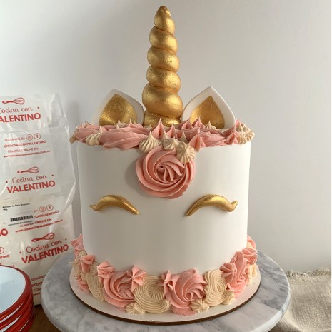 Clase de bordes perfectos y torta unicornio