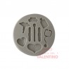 Molde Flexible Instrumentos Medicos x9 - CM