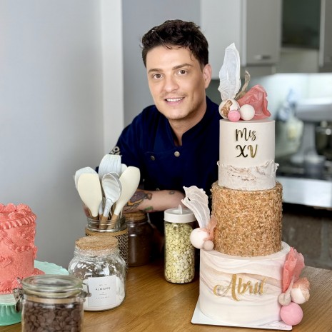 Clase de tortas para eventos con Damián Basile