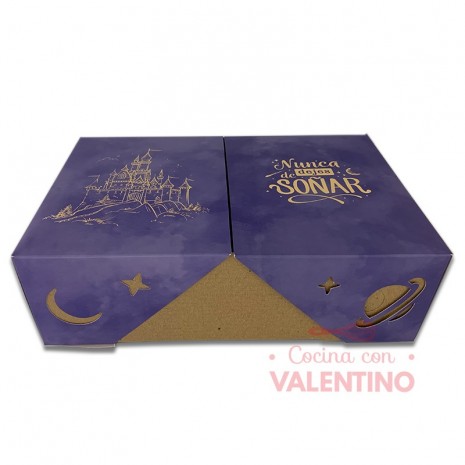 Caja Desayunador Castillo 26x17x8cm