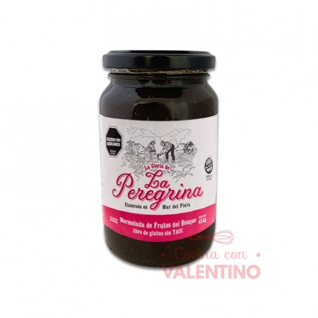 Mermelada La Peregrina Frutos del Bosque - 450 Grs