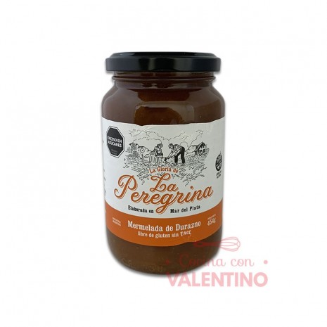 Mermelada La Peregrina Durazno - 450 Grs