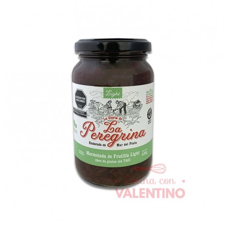 Mermelada La Peregrina Frutilla Light - 450 Grs