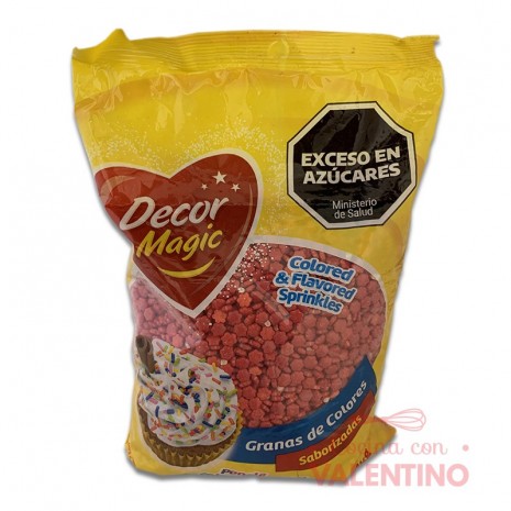 Formitas Flores de Azucar Rojo - 1 Kg