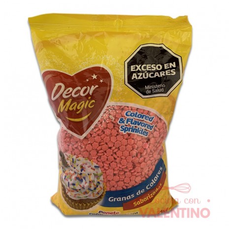 Formitas Flores de Azucar Rosa - 1 Kg