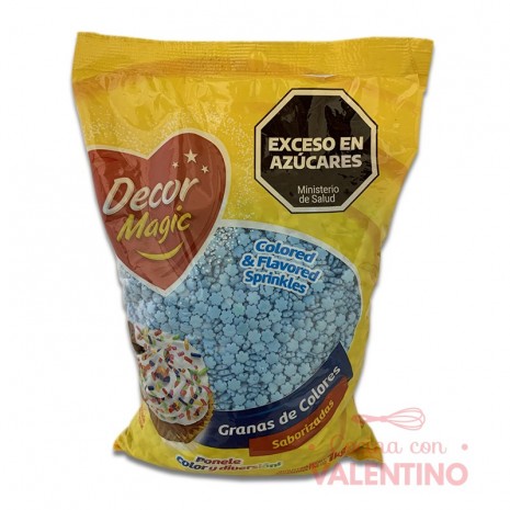 Formitas Flores de Azucar Celeste - 1 Kg