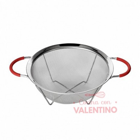 Colador con Asas Acero Inoxidable - 25 Cm