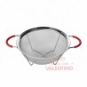 Colador con Asas Acero Inoxidable - 25 Cm
