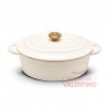 Olla Hierro Esmaltado ERMINDA® Blanco 30x24