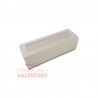 Caja Macarons con Visor 16X5X5cm