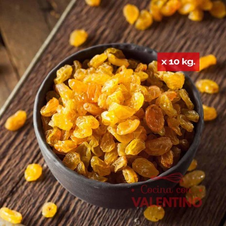 Pasa de Uva Sultanina Rubia - 10 Kg