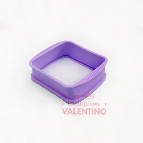 Molde Silicona Cuadrado Desmontable Mini Silhome