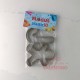 Cortante Plastico Flogus Set Muñeco y Baston