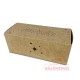 Caja Budin Diseño Estrellas 24x9.5x10cm