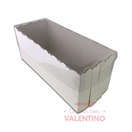 Caja Budin con Tapa PVC 12.5x10x10cm