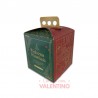 Caja Pan Dulce Felices Fiestas 250Grs 10.5x10.5x11.5cm