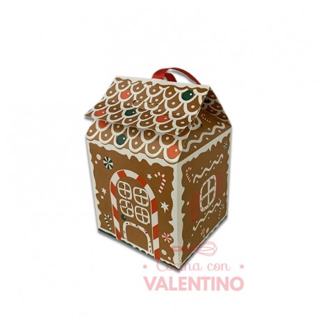 Caja Casita de Jengibre 8x8x7.5cm