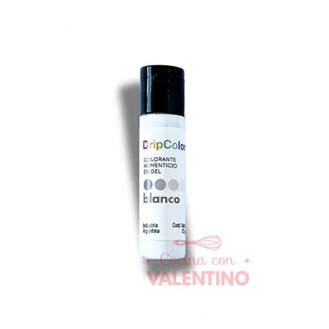 Colorante Gel Drip Color - Blanco