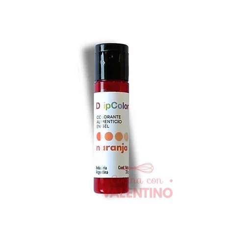 Colorante Gel Drip Color - Naranja