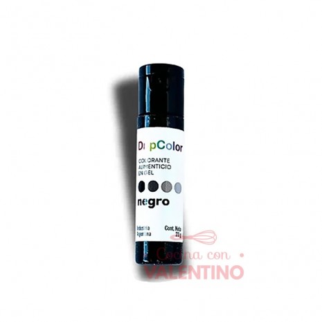 Colorante Gel Drip Color - Negro