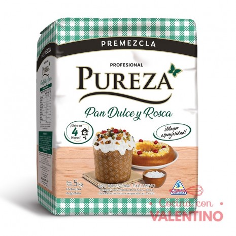 Premezcla Pureza Pan Dulce y Rosca - 5 Kg