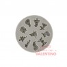 Molde Flexible Figuras Navidad x10 - CM