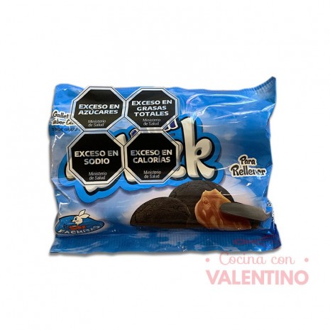 Tapas Alfajor Fachitas Black Mini - 200 Grs